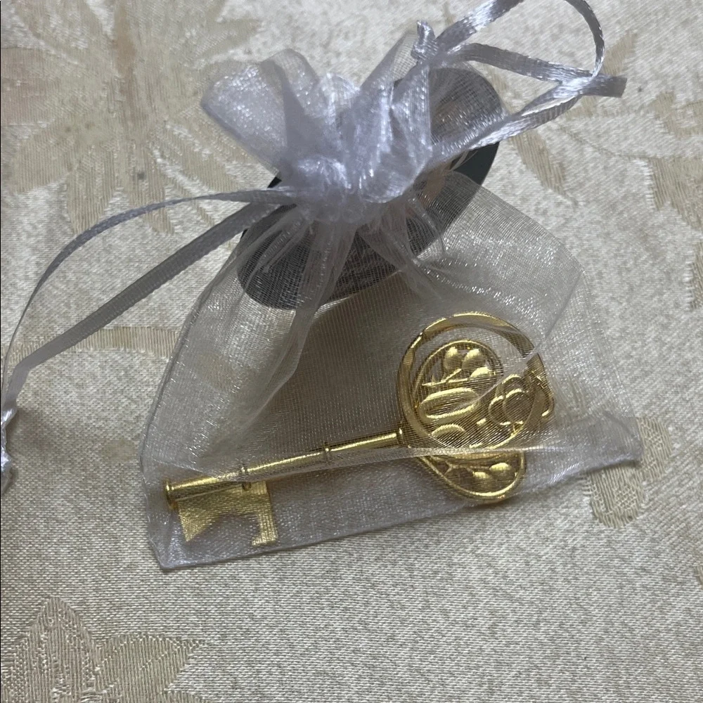 Gold 50th Anniversary Key Bottle Openers